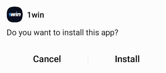 1win mobile app install