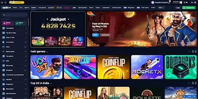 1win मुख्य पृष्ठ