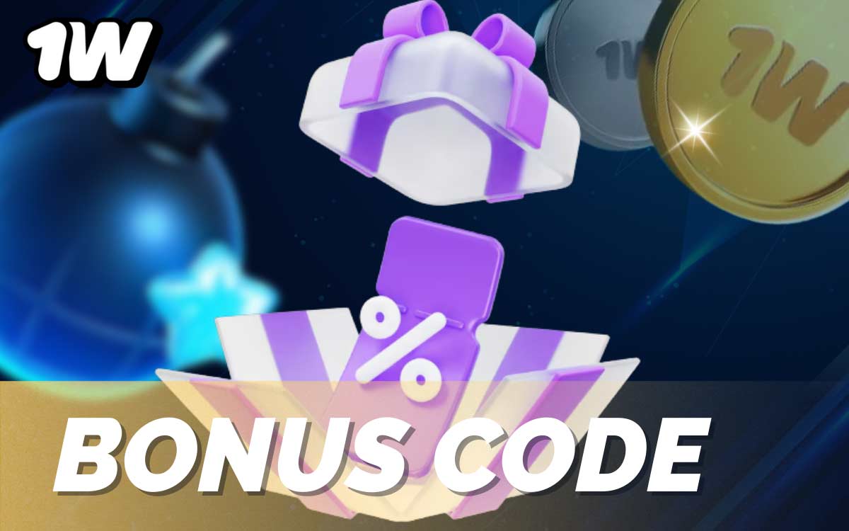 The 1win promo code gives you 500% on your first deposit