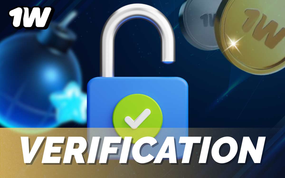 1Win data verification