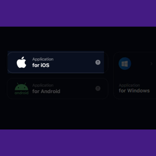 Click "App" on the official page