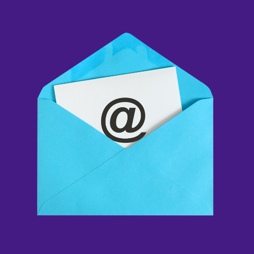 Confirmation to your email