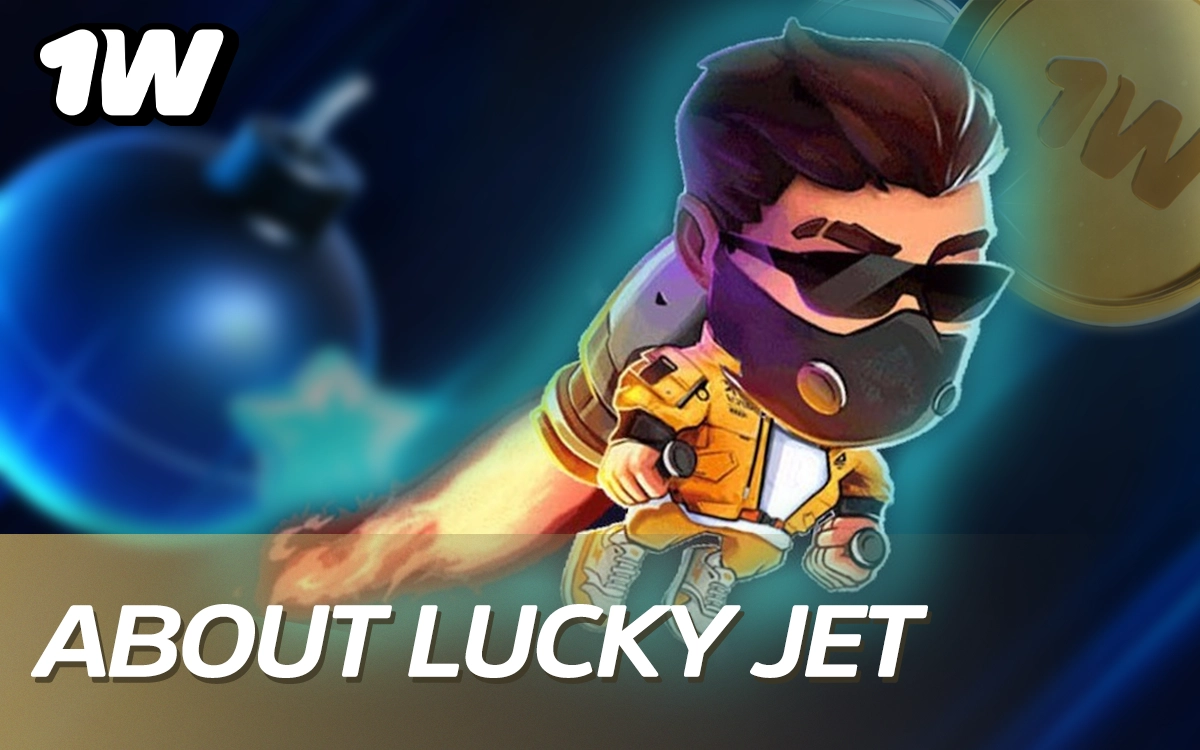 Overview of Lucky Jet casino game on 1Win