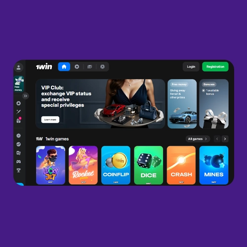 Open 1Win site or app